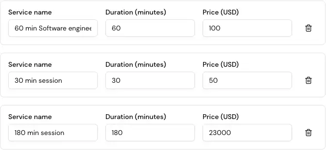 Task discussions interface