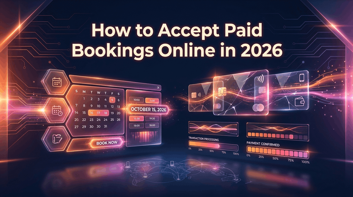 How to Accept Paid Bookings Online